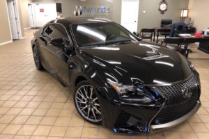 Lexus RC F Sport repaired by Nylund's Collision Center