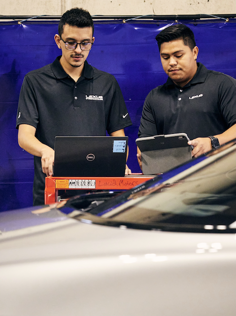 Lexus certified staff