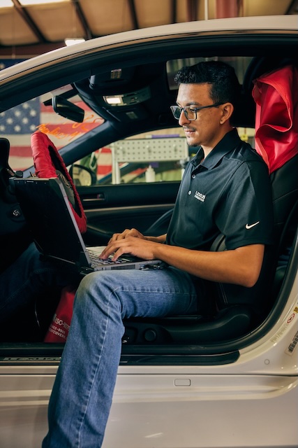 Lexus Authorized Collision Center in Denver Colorado Nylund's Collision Center ADAS Calibration