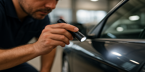 Post Repair Inspection Nylund's Collision Center Denver Colorado